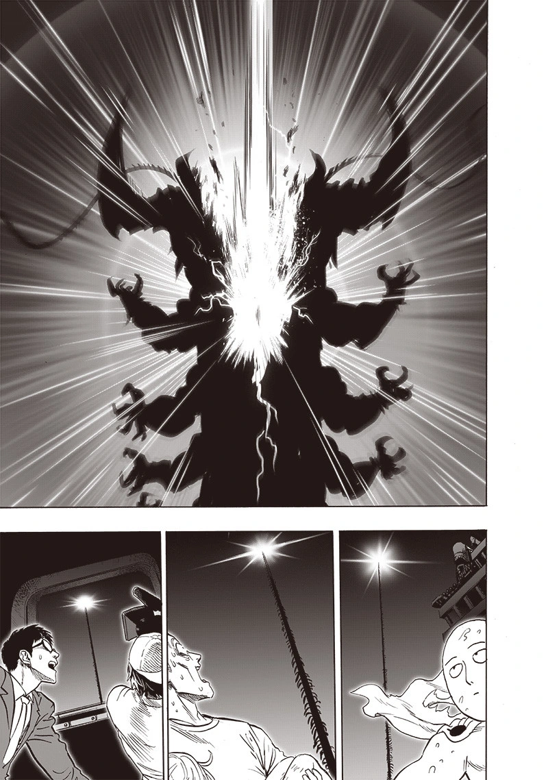 One Punch Man Manga Chapter 159 page 18 - Blessing scene