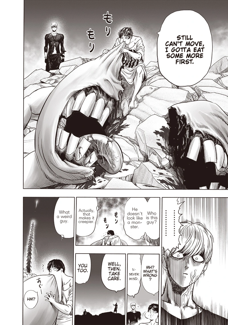 One Punch Man Manga Chapter 159 page 5 - Blessing scene