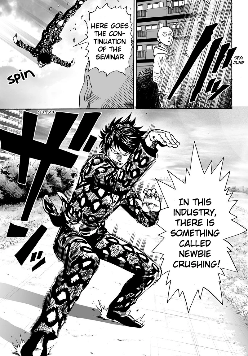 One Punch Man Manga Chapter 16 page 21 - Passed The Exam scene