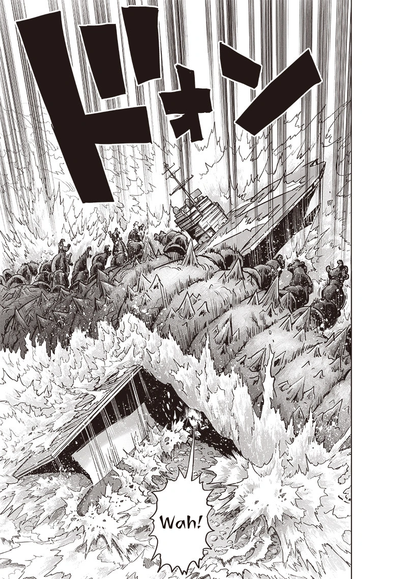 One Punch Man Manga Chapter 160 page 19 - Divide scene