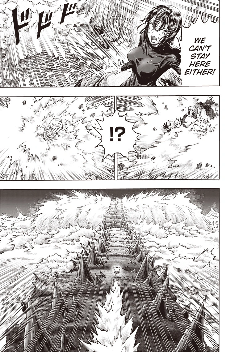 One Punch Man Manga Chapter 160 page 21 - Divide scene