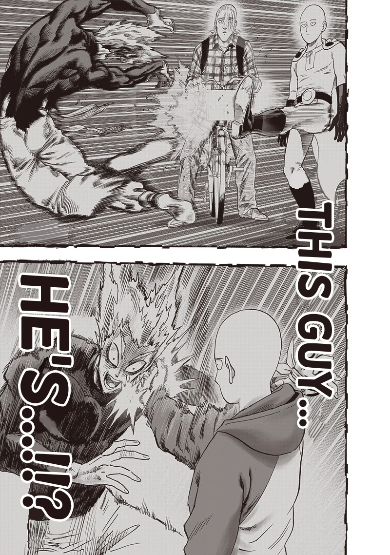One Punch Man Manga Chapter 161 page 20 - Sinking Feeling scene
