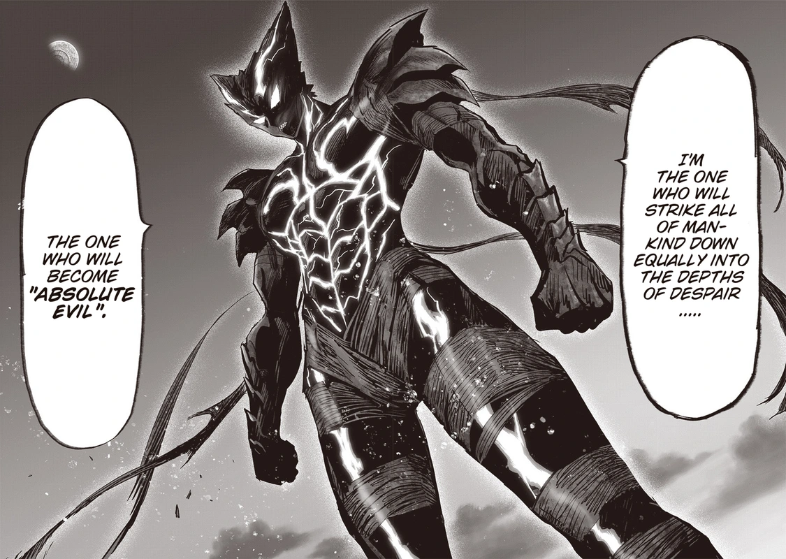One Punch Man Manga Chapter 161 page 9 - Sinking Feeling scene