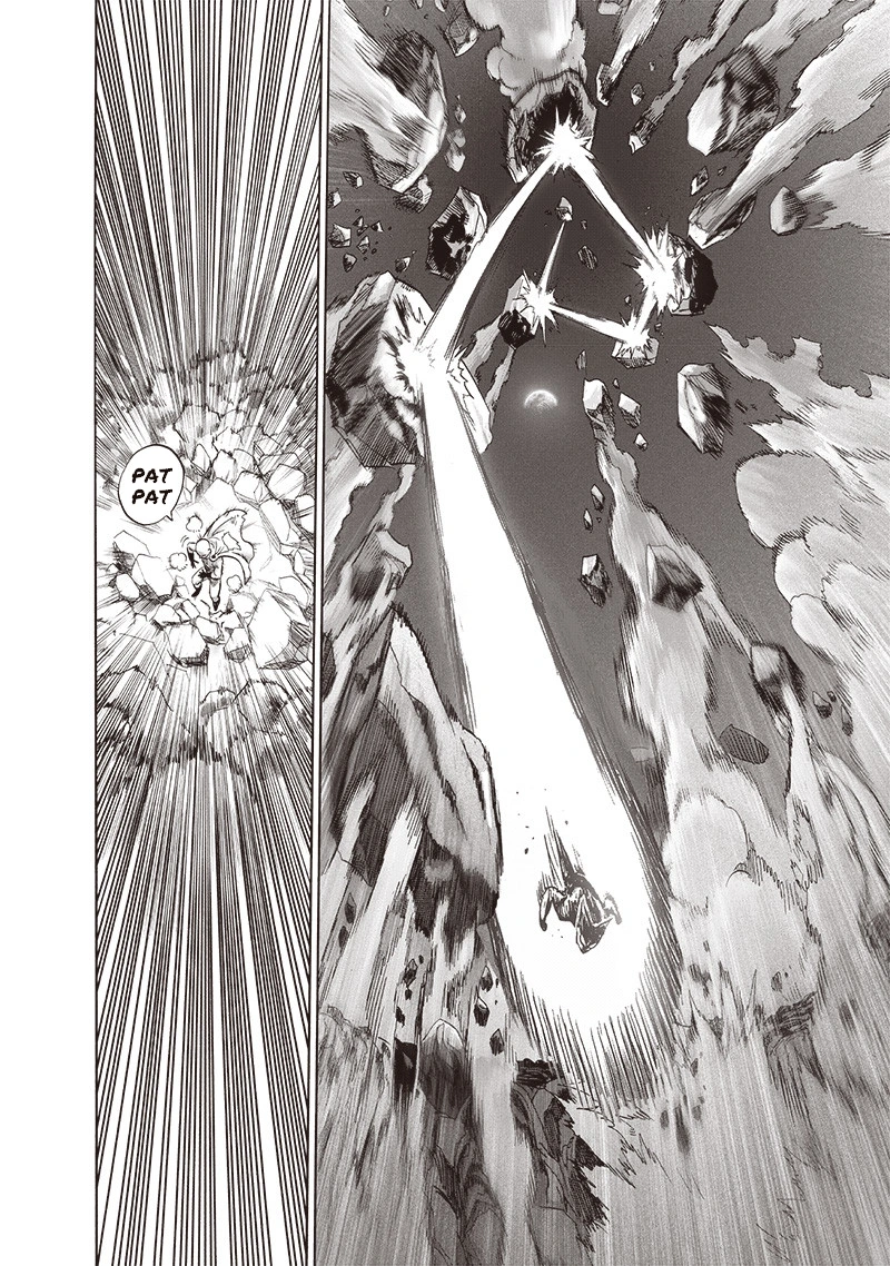 One Punch Man Manga Chapter 162 page 10 - Greatest Hero scene