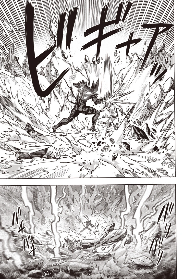 One Punch Man Manga Chapter 162 page 13 - Greatest Hero scene