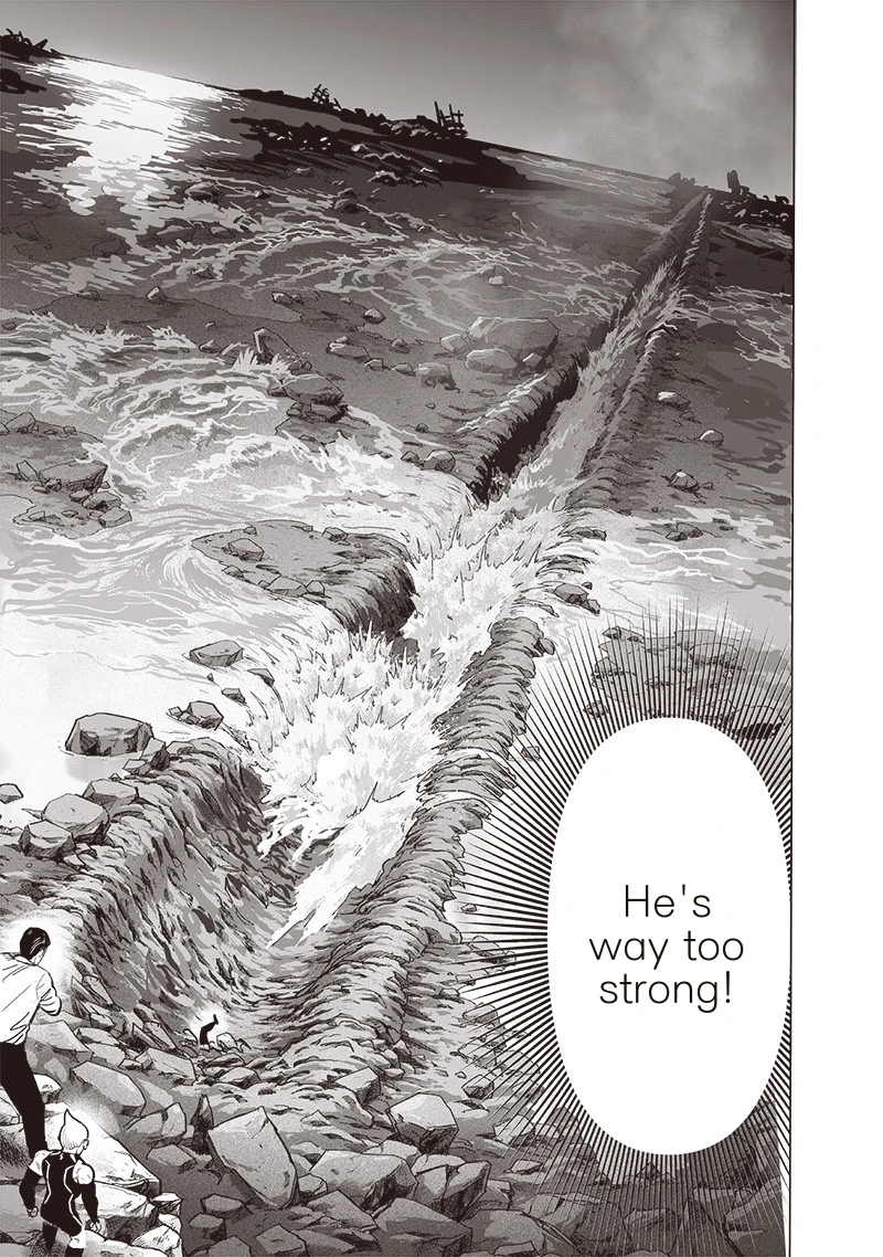 One Punch Man Manga Chapter 162 page 19 - Greatest Hero scene