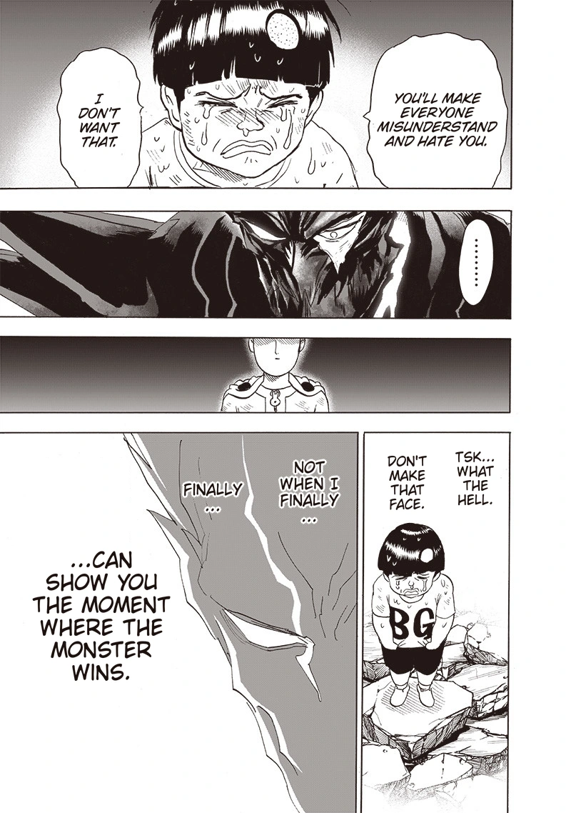 One Punch Man Manga Chapter 162 page 29 - Greatest Hero scene