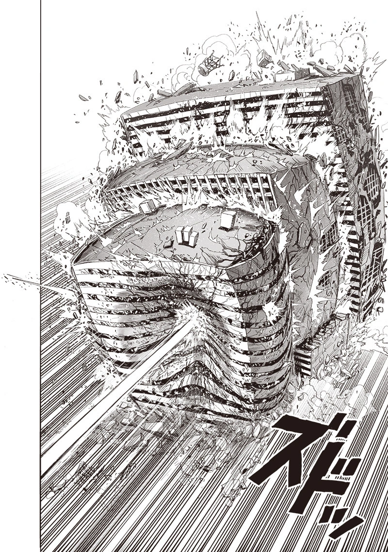 One Punch Man Manga Chapter 163 page 19 - Tougher Than a Mountain scene
