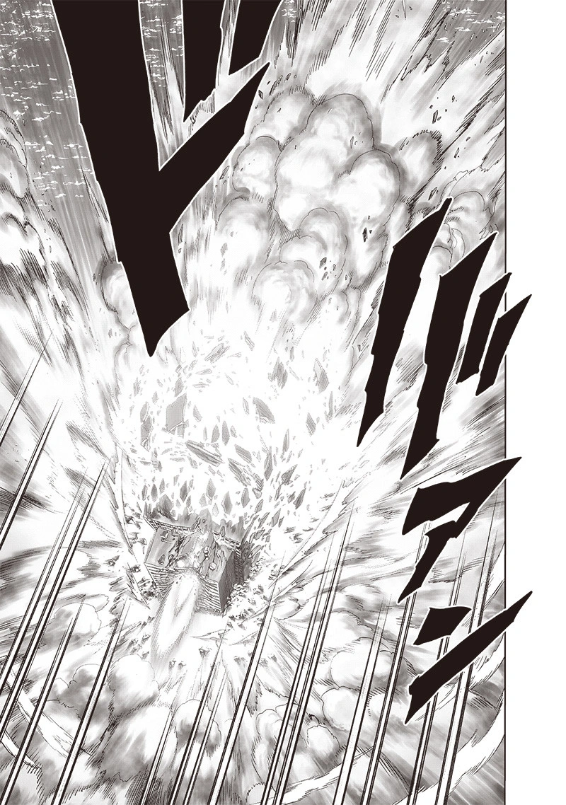 One Punch Man Manga Chapter 163 page 20 - Tougher Than a Mountain scene