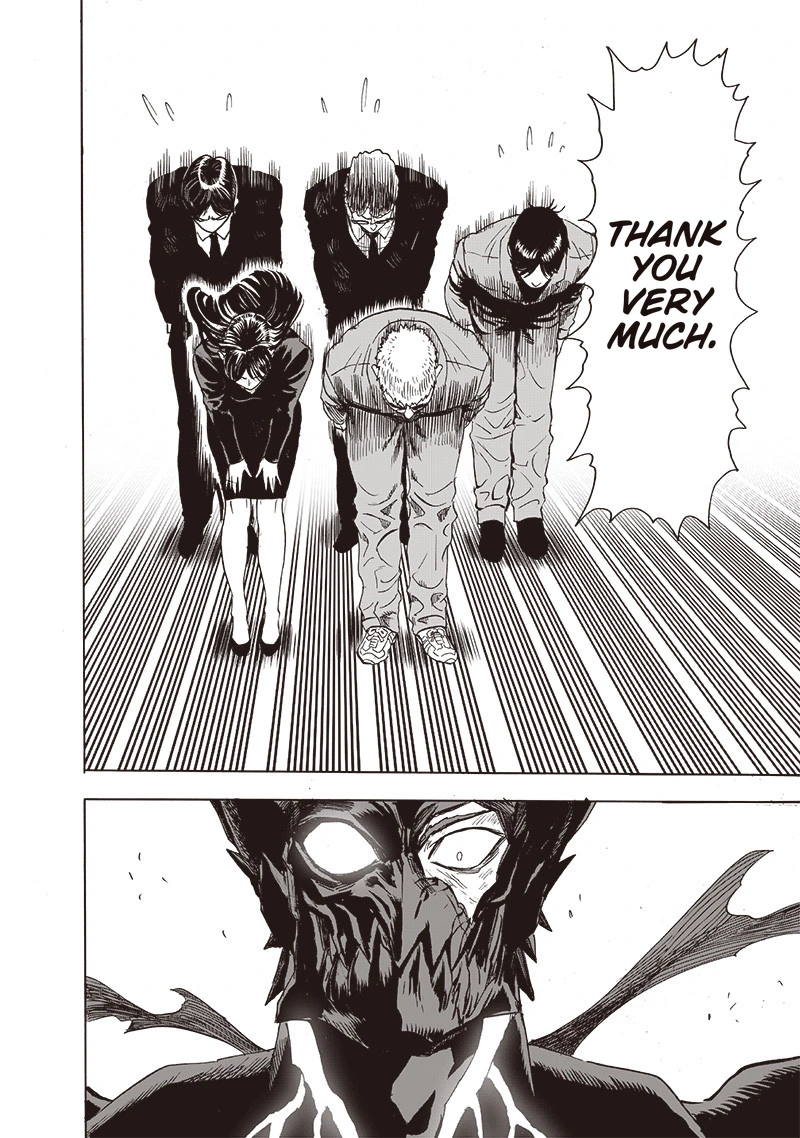 One Punch Man Manga Chapter 163 page 25 - Tougher Than a Mountain scene