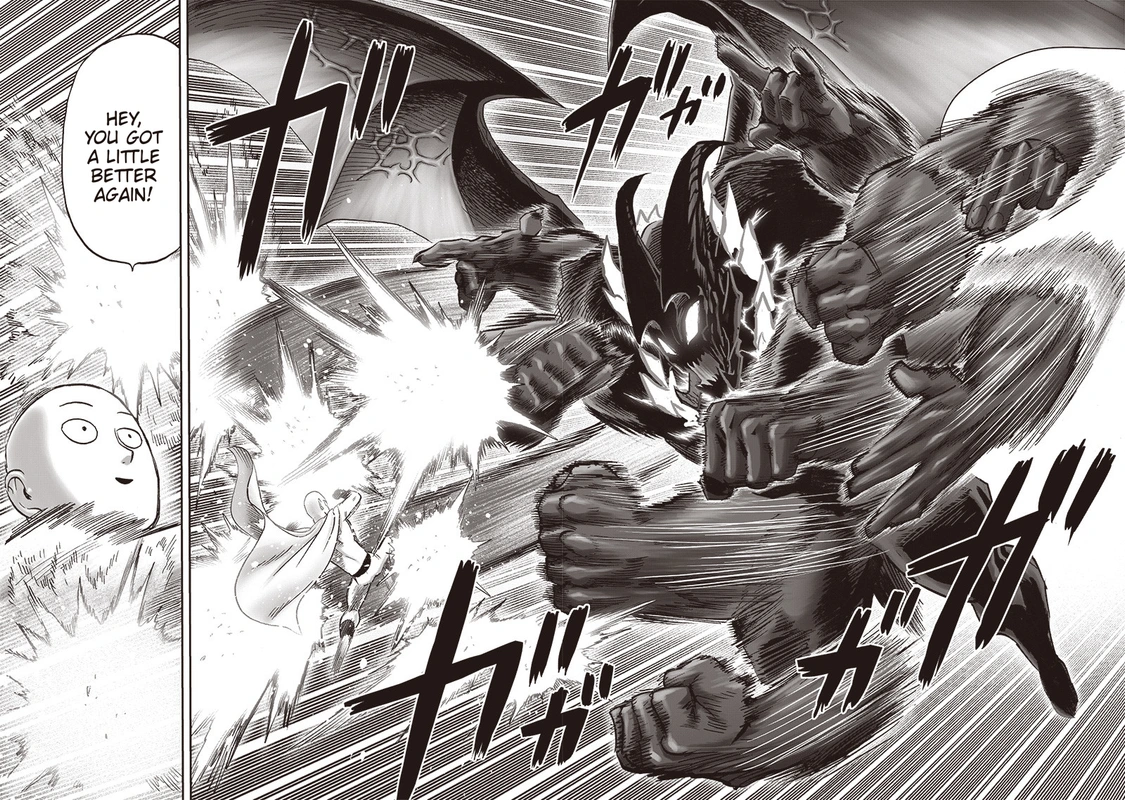 One Punch Man Manga Chapter 163 page 31 - Tougher Than a Mountain scene