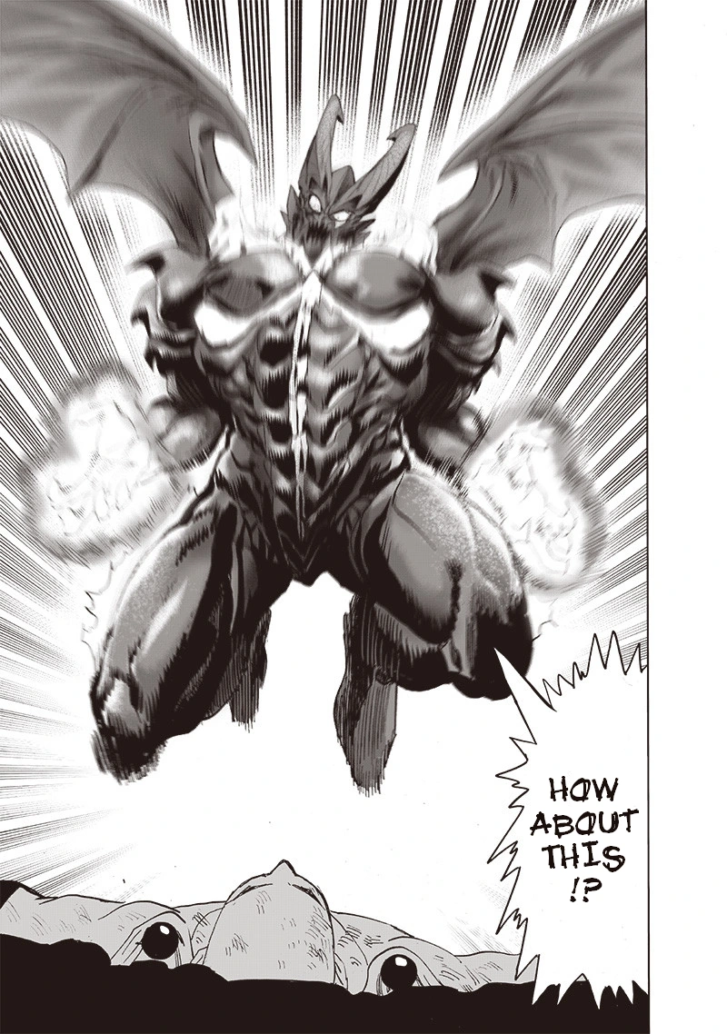 One Punch Man Manga Chapter 163 page 33 - Tougher Than a Mountain scene