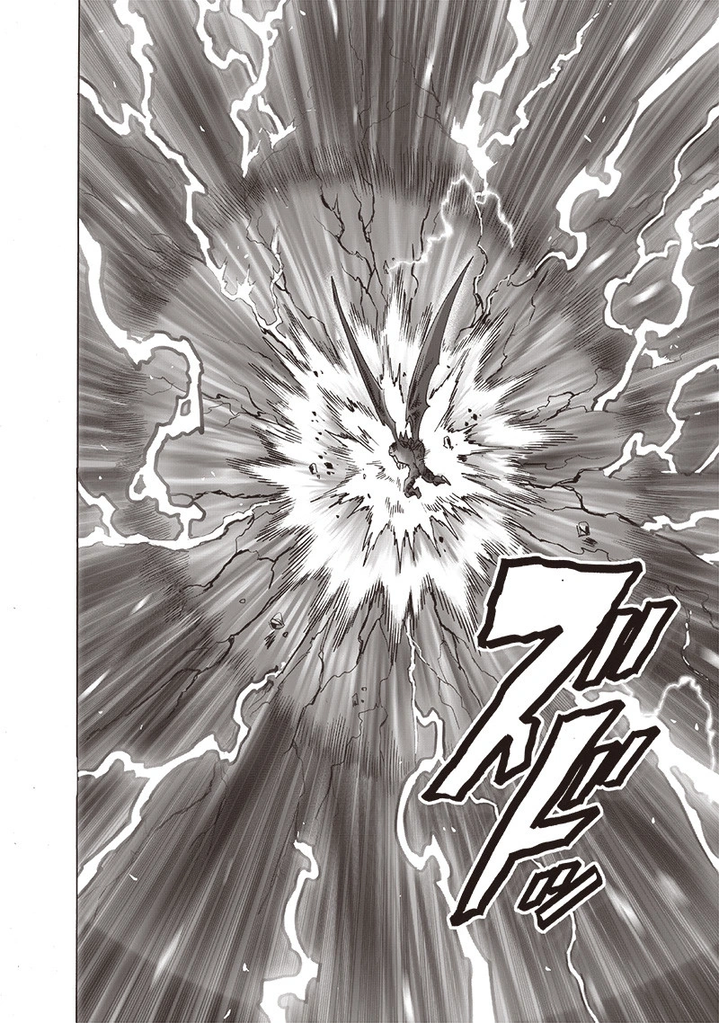 One Punch Man Manga Chapter 163 page 34 - Tougher Than a Mountain scene