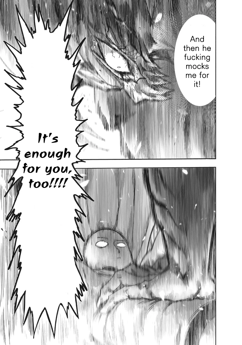 One Punch Man Manga Chapter 164 page 10 - The Abominable Fist That Turned Against God scene