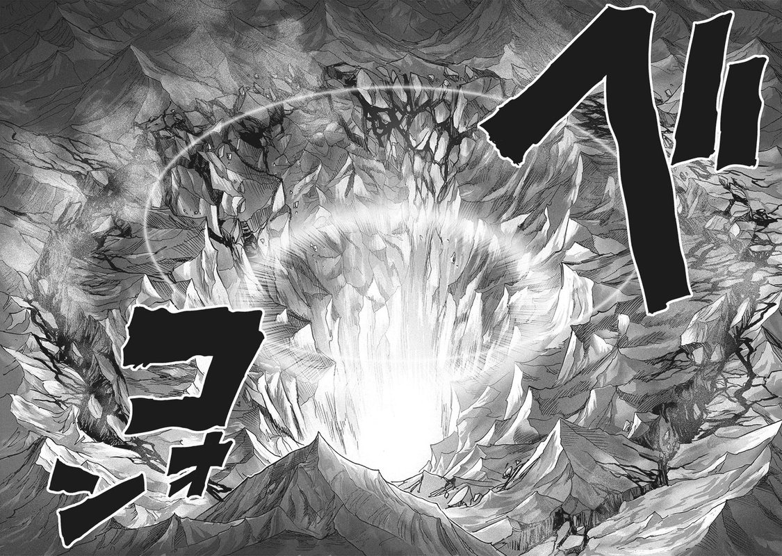One Punch Man Manga Chapter 164 page 13 - The Abominable Fist That Turned Against God scene