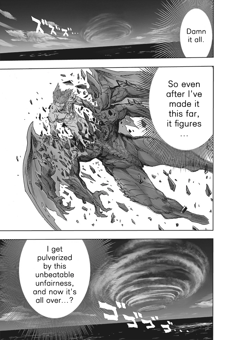 One Punch Man Manga Chapter 164 page 30 - The Abominable Fist That Turned Against God scene