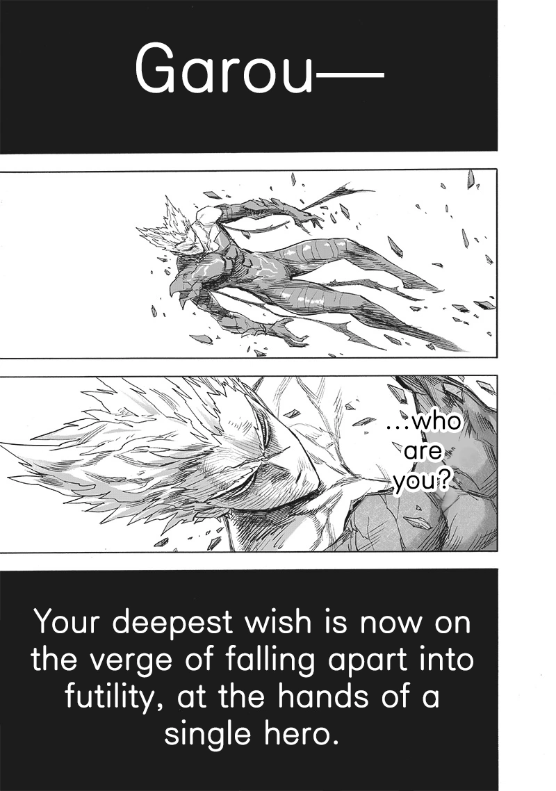 One Punch Man Manga Chapter 164 page 37 - The Abominable Fist That Turned Against God scene
