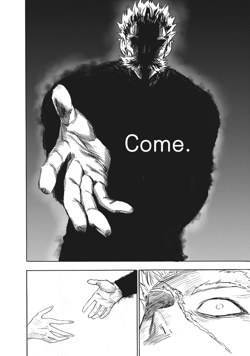 One Punch Man Manga Chapter 164 page 40 - The Abominable Fist That Turned Against God scene