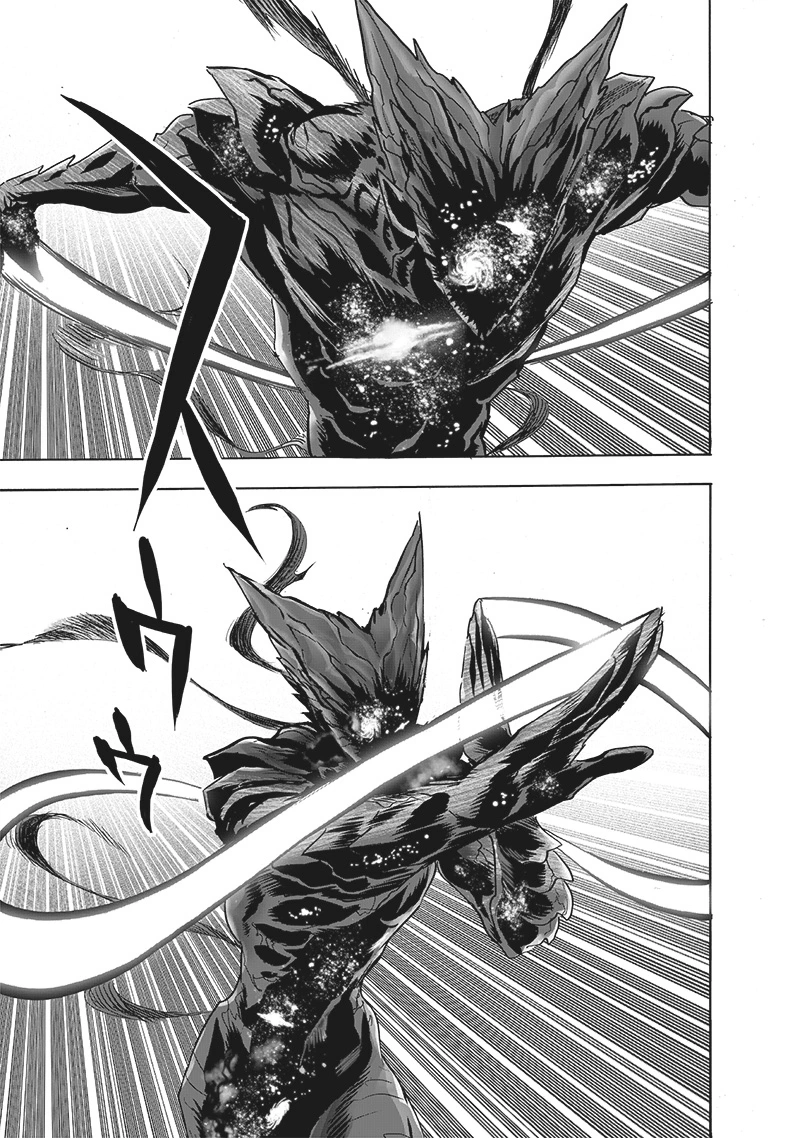 One Punch Man Manga Chapter 164 page 47 - The Abominable Fist That Turned Against God scene