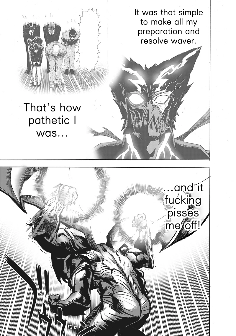 One Punch Man Manga Chapter 164 page 8 - The Abominable Fist That Turned Against God scene