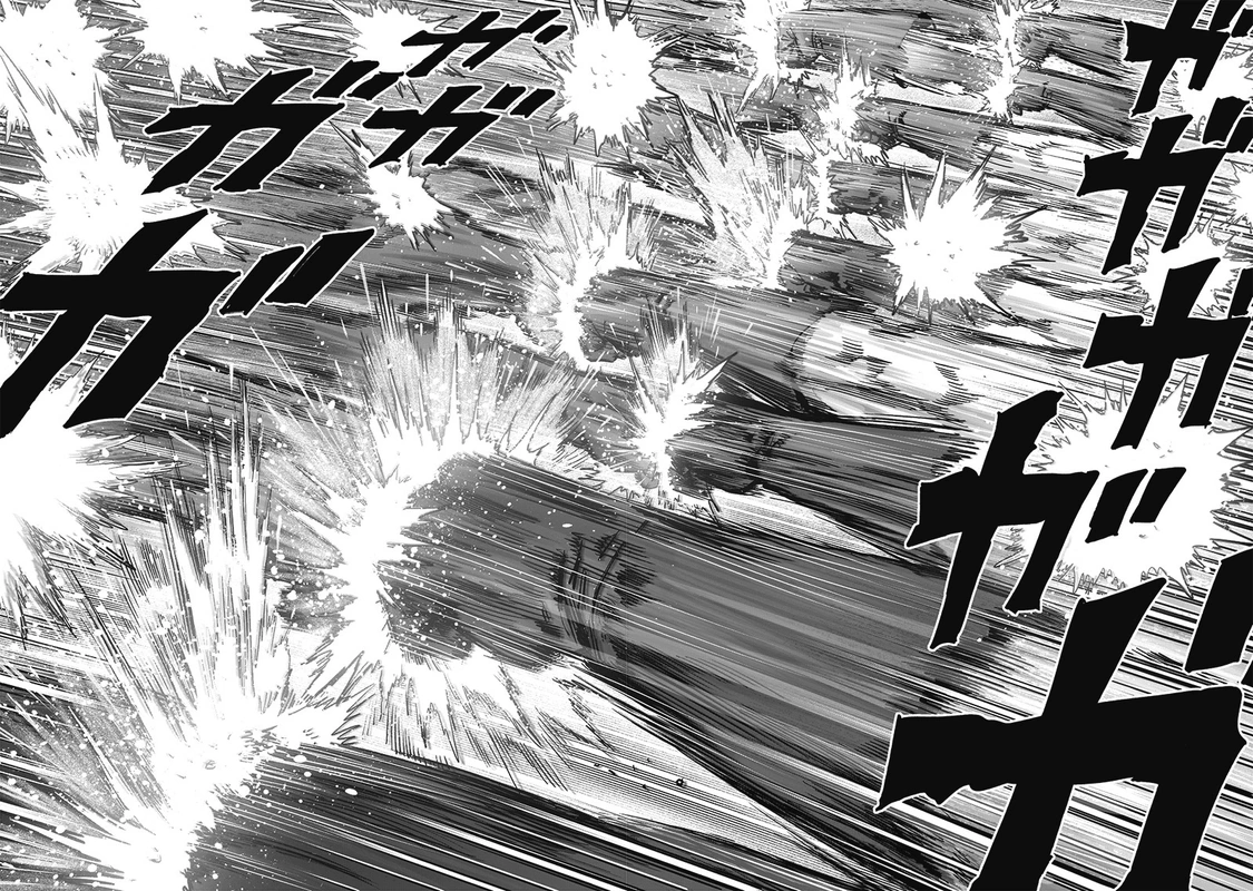 One Punch Man Manga Chapter 165 page 18 - Absolute Evil scene