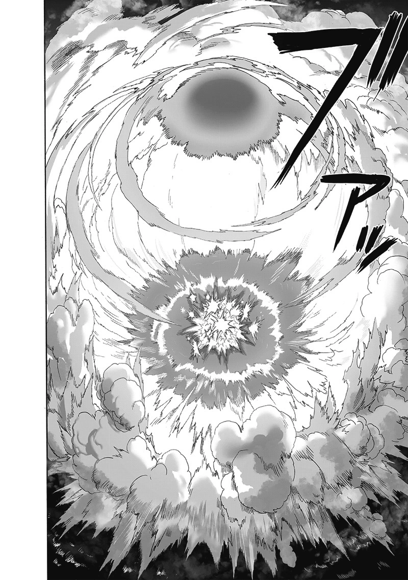 One Punch Man Manga Chapter 165 page 19 - Absolute Evil scene