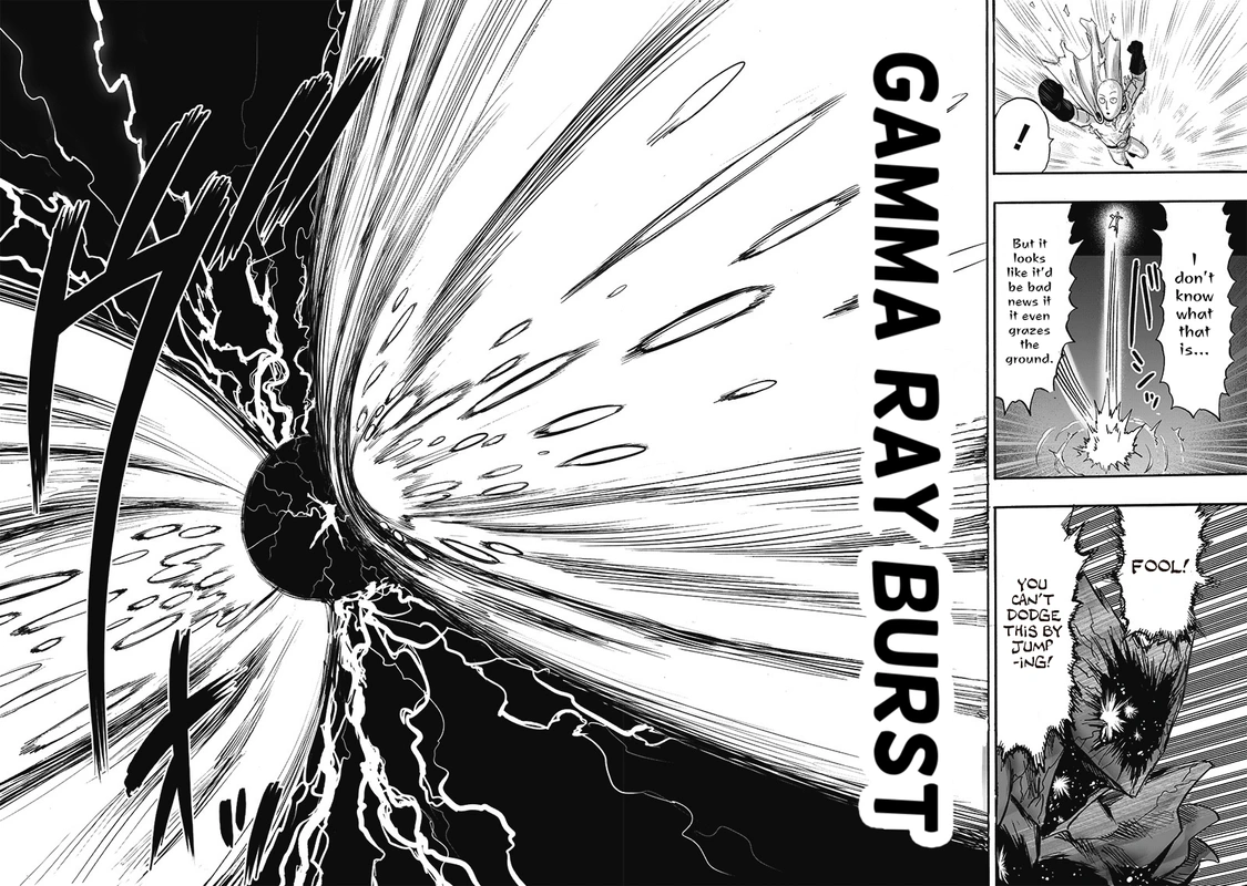 One Punch Man Manga Chapter 165 page 25 - Absolute Evil scene
