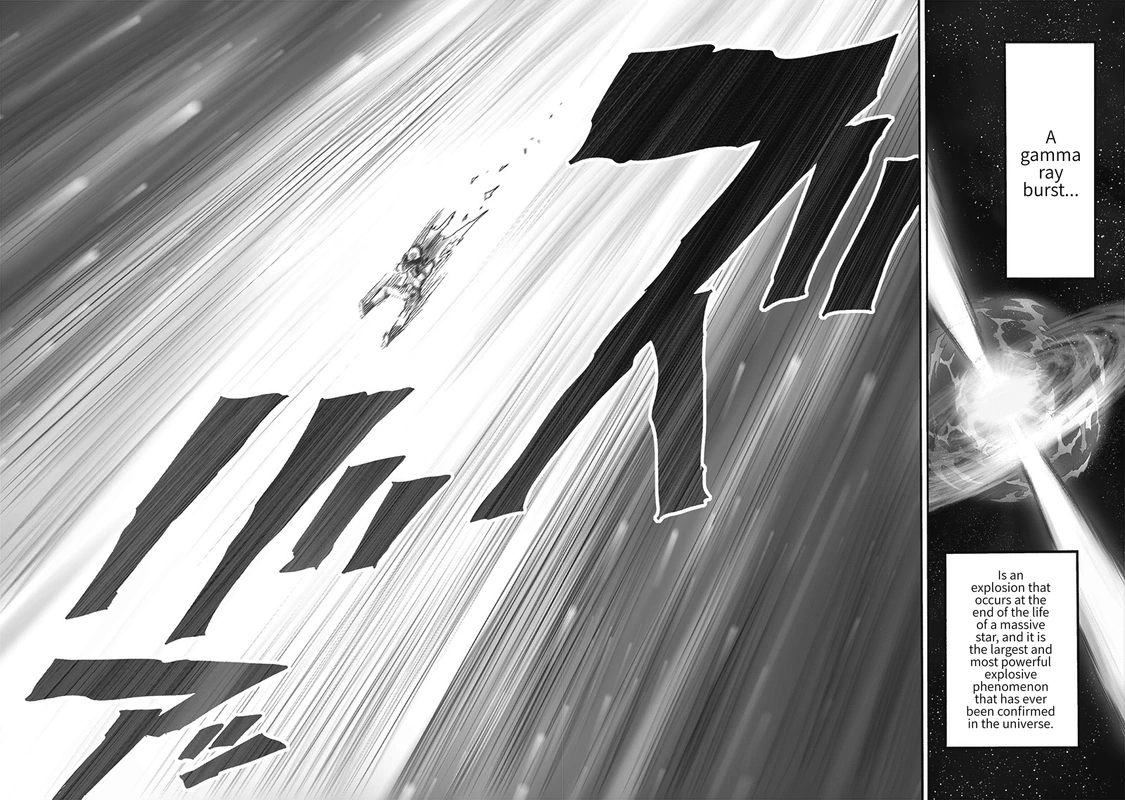 One Punch Man Manga Chapter 165 page 26 - Absolute Evil scene