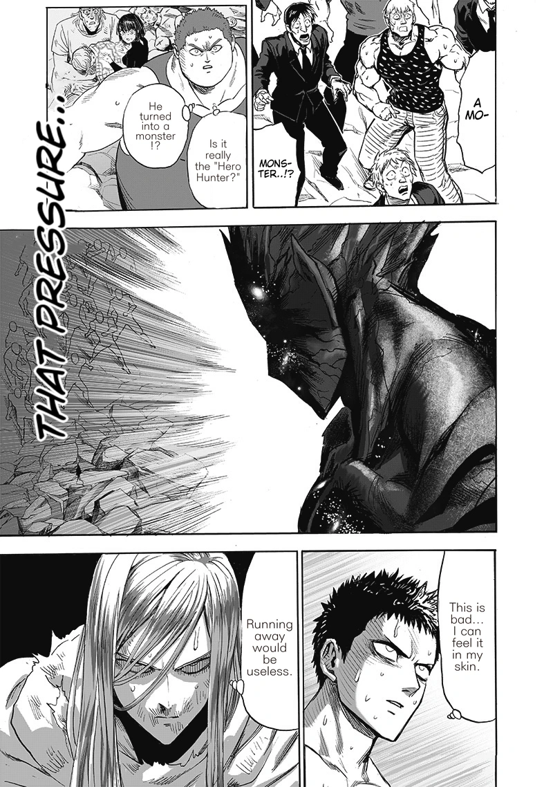 One Punch Man Manga Chapter 165 page 32 - Absolute Evil scene