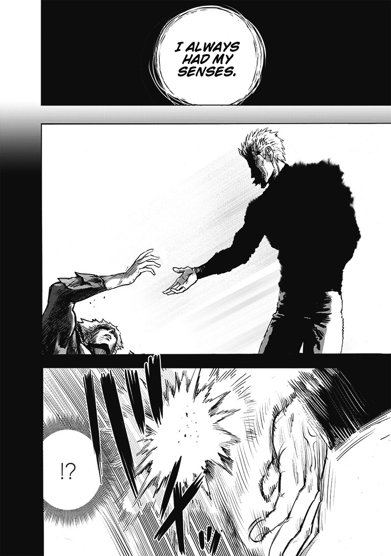 One Punch Man Manga Chapter 165 page 36 - Absolute Evil scene