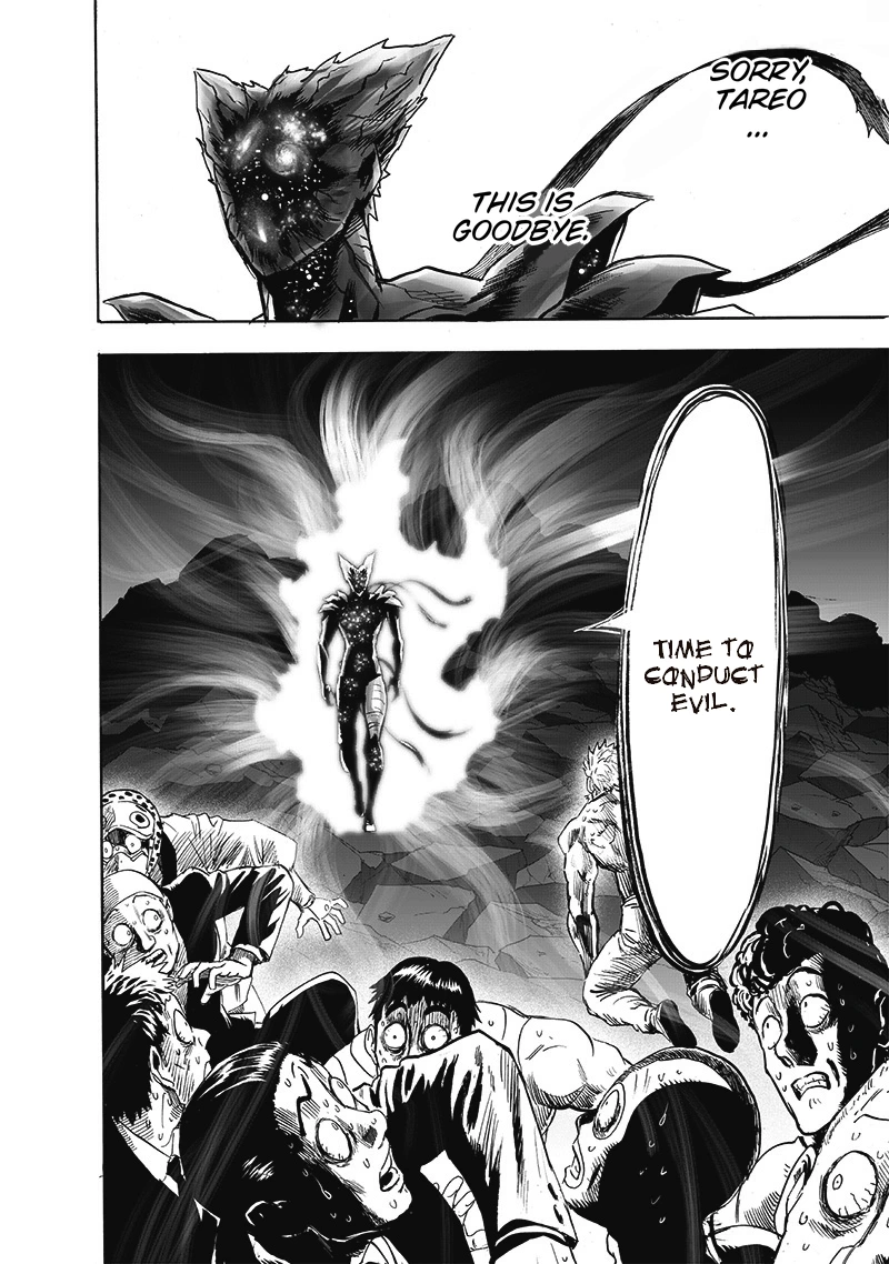 One Punch Man Manga Chapter 165 page 42 - Absolute Evil scene
