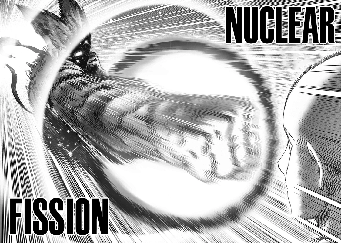 One Punch Man Manga Chapter 165 page 5 - Absolute Evil scene