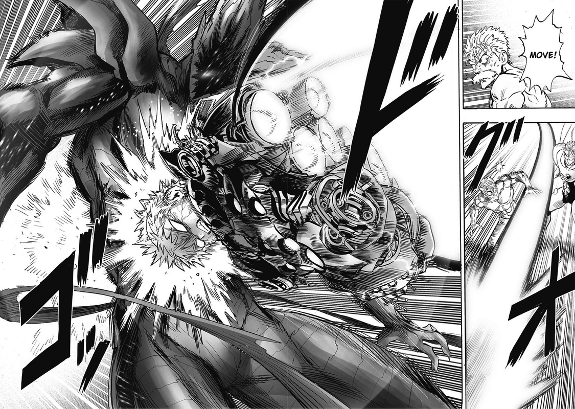 One Punch Man Manga Chapter 166 page 15 - Squared scene