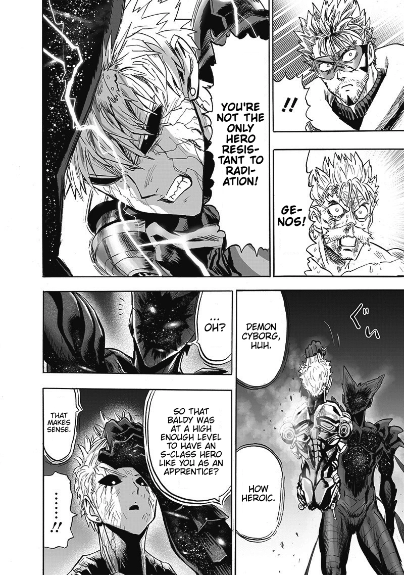 One Punch Man Manga Chapter 166 page 16 - Squared scene