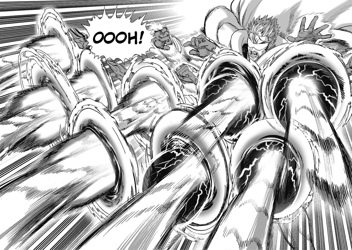 One Punch Man Manga Chapter 166 page 25 - Squared scene