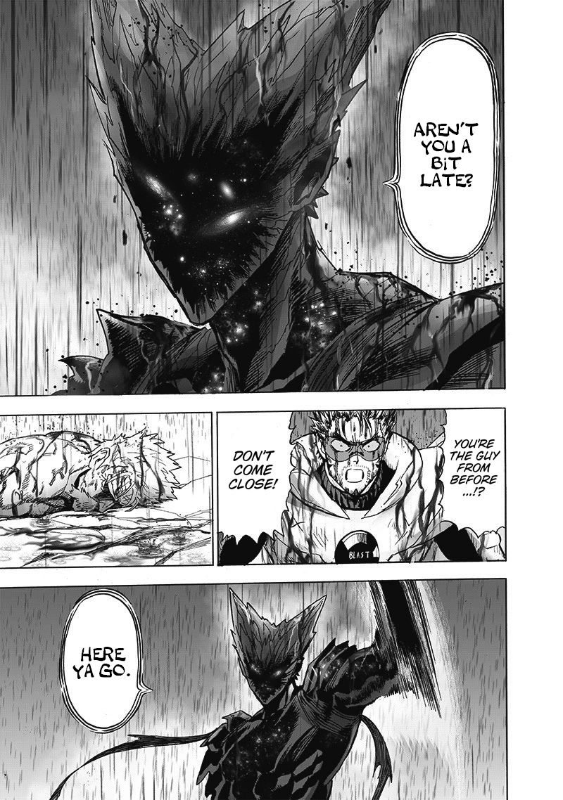 One Punch Man Manga Chapter 166 page 35 - Squared scene