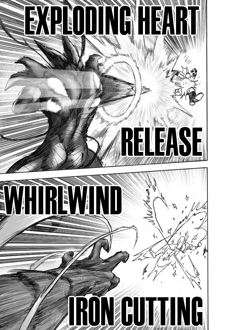 One Punch Man Manga Chapter 167 page 30 - I.o. scene