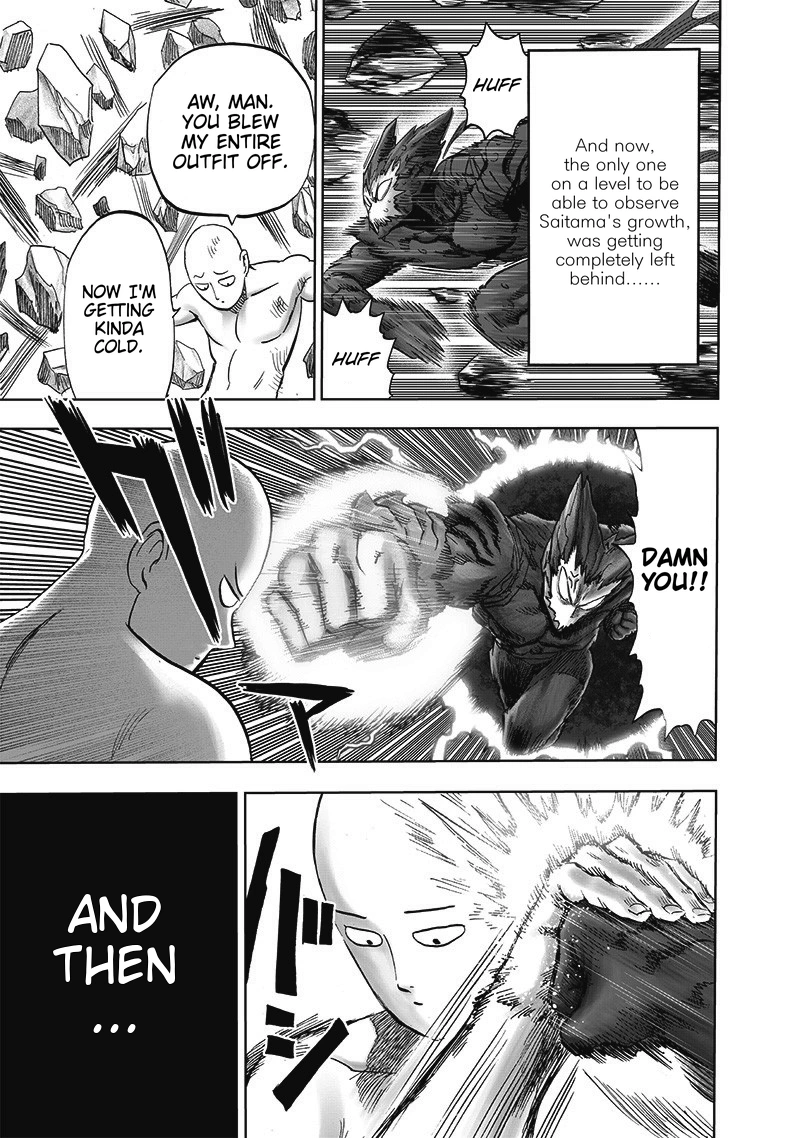 One Punch Man Manga Chapter 168 page 18 - Awakening of the Gods scene