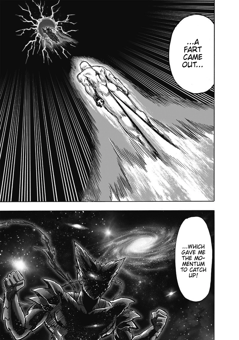One Punch Man Manga Chapter 168 page 33 - Awakening of the Gods scene