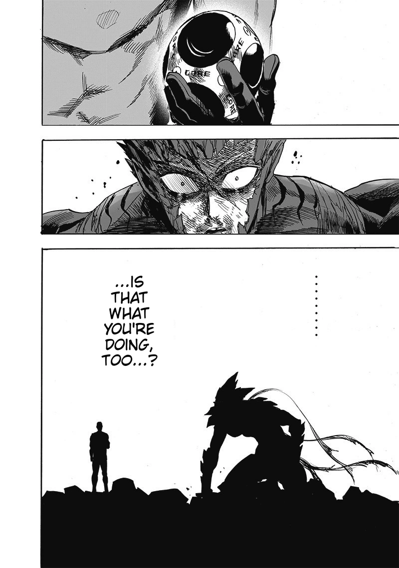 One Punch Man Manga Chapter 168 page 46 - Awakening of the Gods scene
