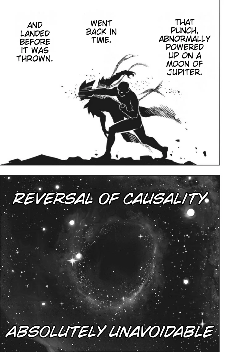 One Punch Man Manga Chapter 168 page 63 - Awakening of the Gods scene