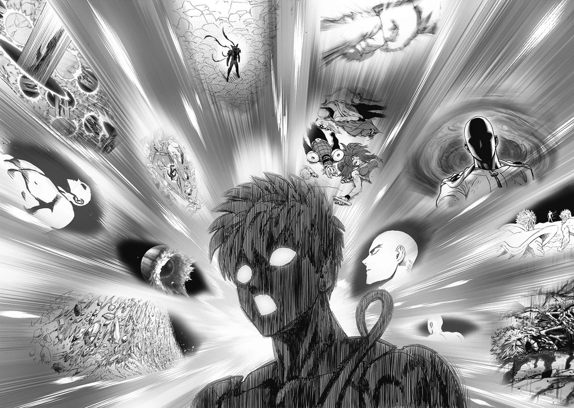 One Punch Man Manga Chapter 169 page 7 - Daybreak scene