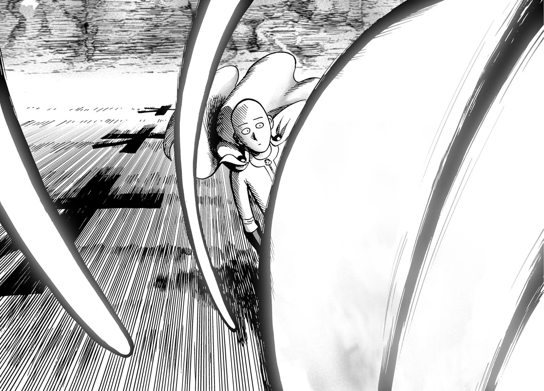 One Punch Man Manga Chapter 17 page 15 - Sparring scene