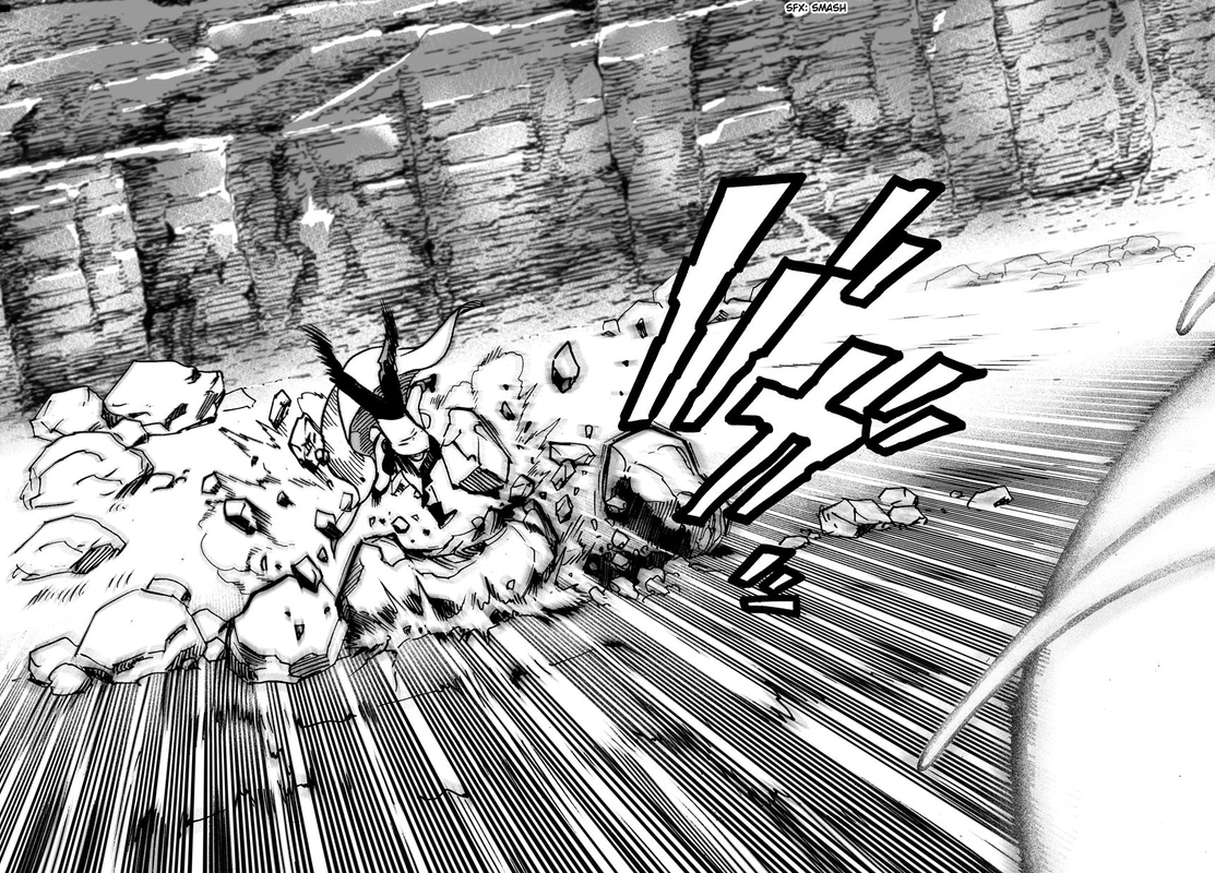 One Punch Man Manga Chapter 17 page 22 - Sparring scene