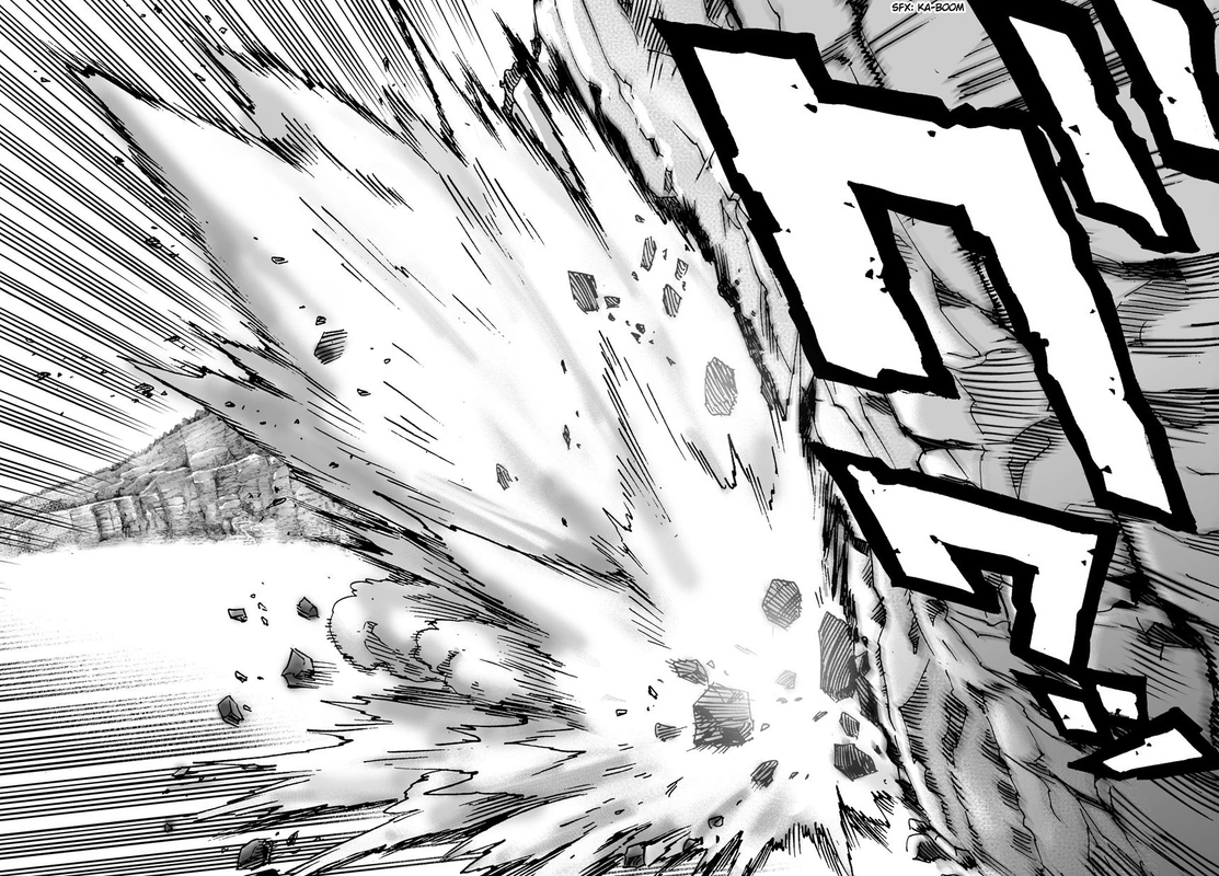 One Punch Man Manga Chapter 17 page 25 - Sparring scene