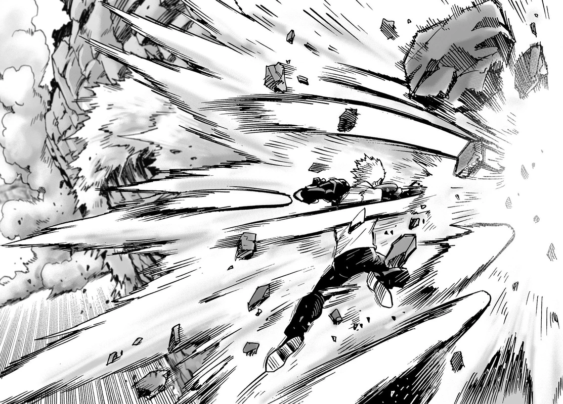 One Punch Man Manga Chapter 17 page 29 - Sparring scene