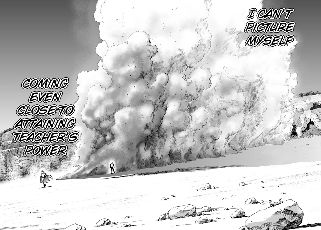 One Punch Man Manga Chapter 17 page 44 - Sparring scene