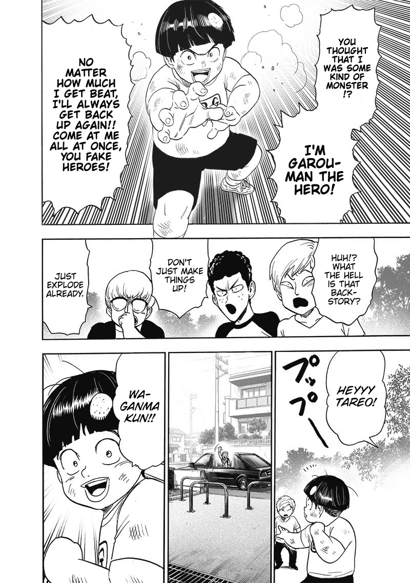 One Punch Man Manga Chapter 170 page 14 - What was Gained scene