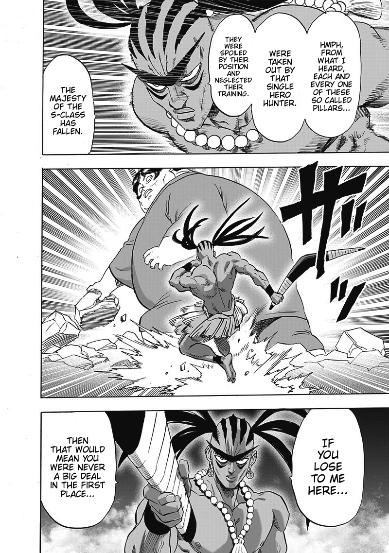 One Punch Man Manga Chapter 171 page 13 - The Last Guy I Wanna Run Into scene