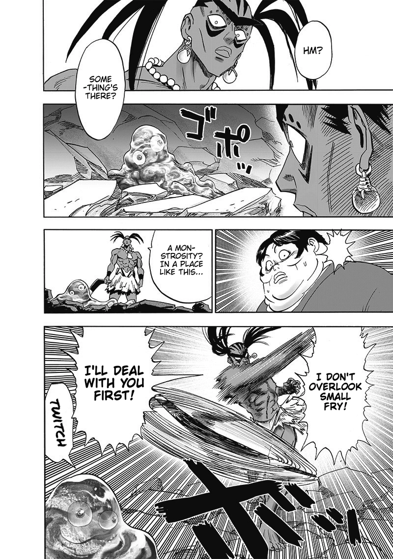 One Punch Man Manga Chapter 171 page 15 - The Last Guy I Wanna Run Into scene